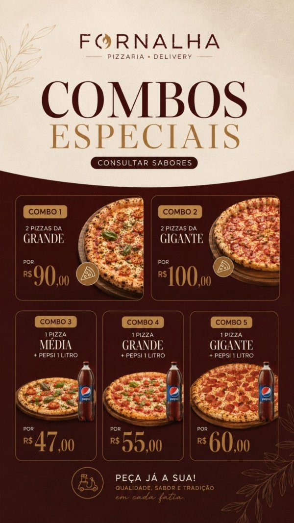 foto 1 de Pizza Fornalha Artesanal