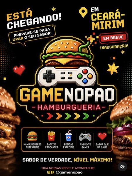 foto 2 de Game no pão Hamburgueria