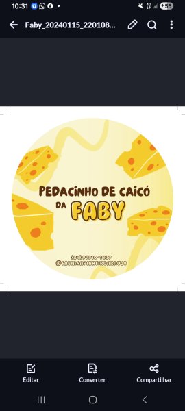 foto 1 de Pedacinho de caico da faby