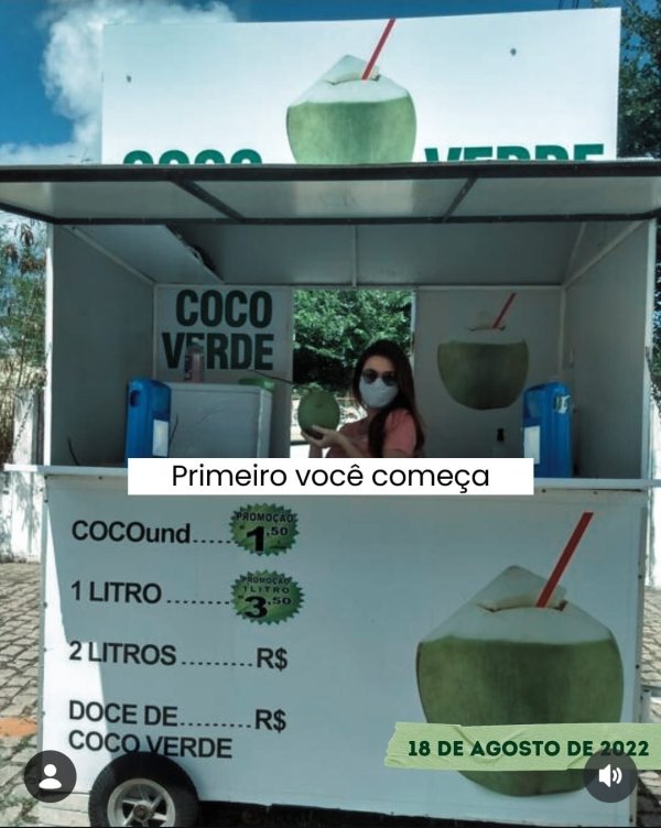foto 2 de Côco Verde do Alexandre