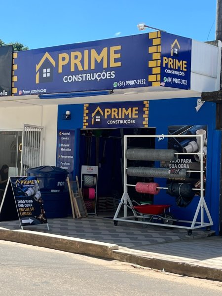 foto 1 de Prime Construções - Material Elétrico e Hidráulico