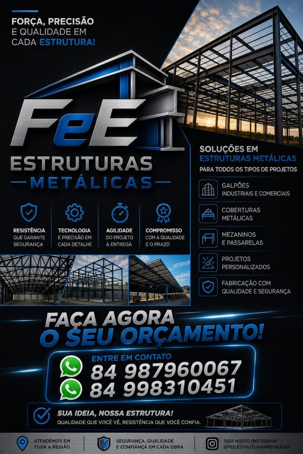 foto 1 de FE Estrutura Metálica
