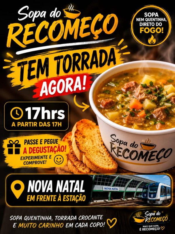 foto 2 de Sopa do Recomeço