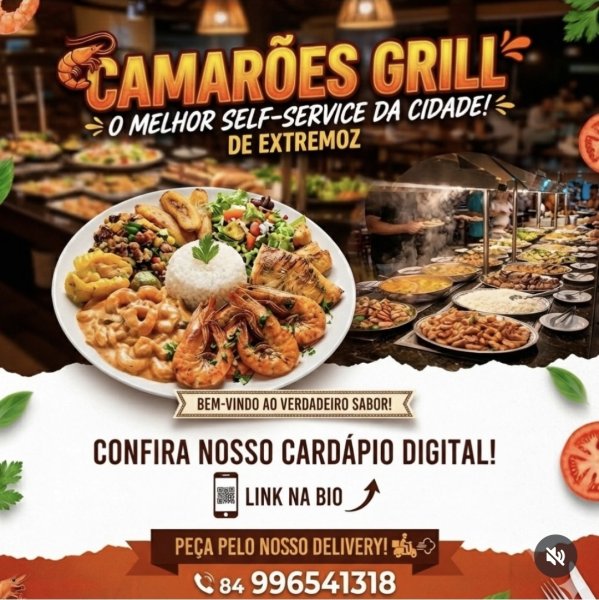 foto 1 de Camarões Grill Restaurante Self Service