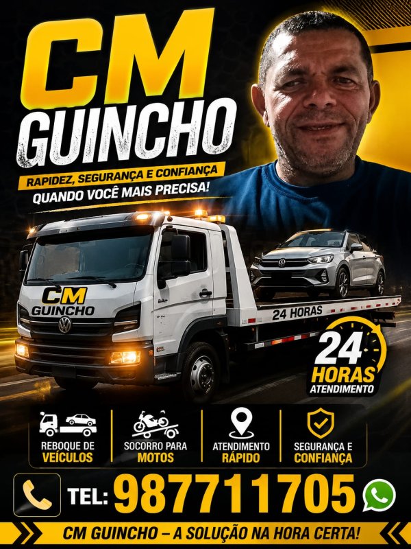 foto 1 de CM Guincho - Serviço de Reboque