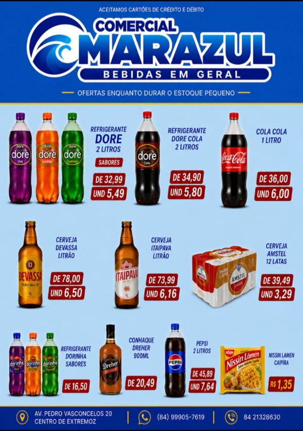 foto 4 de Comercial Mar Azul - Distribuidora de Bebidas