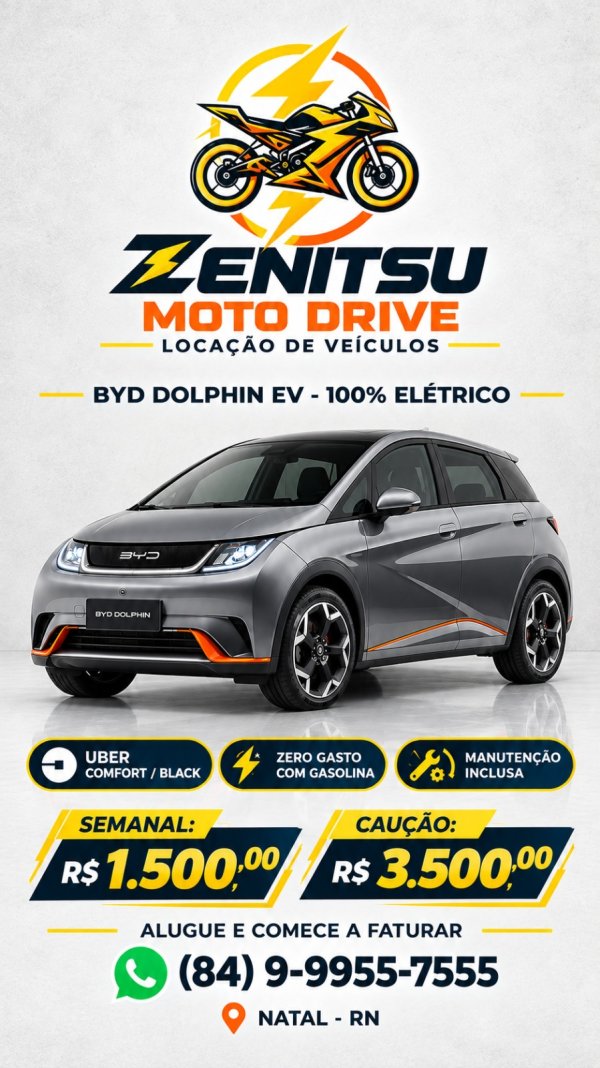 foto 2 de ZENITSU Moto Drive - Locação de Veículos