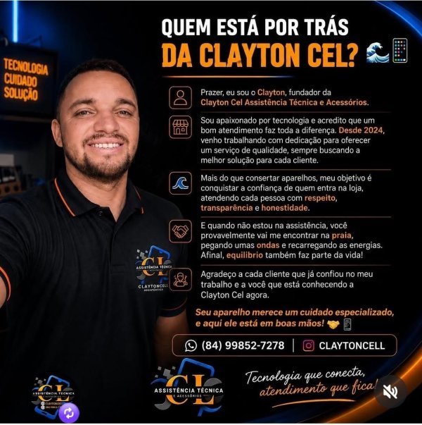 foto 2 de Claytoncell - Assistência Técnica para Celular
