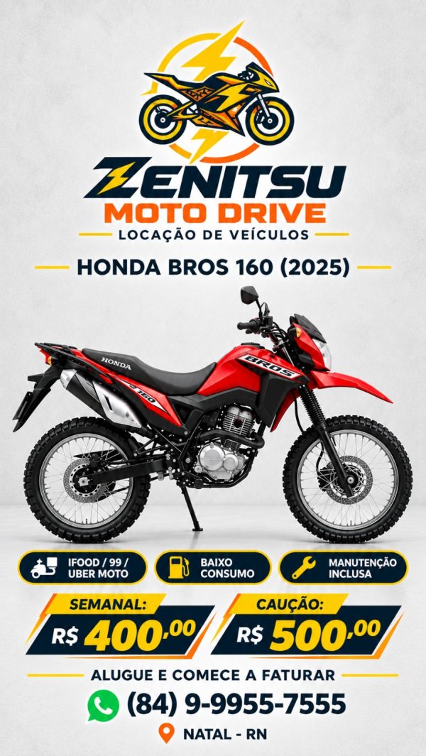foto 4 de ZENITSU Moto Drive - Locação de Veículos