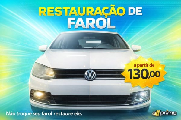 oferta Restauração De Farol da empresa Allprime Estética Automotiva