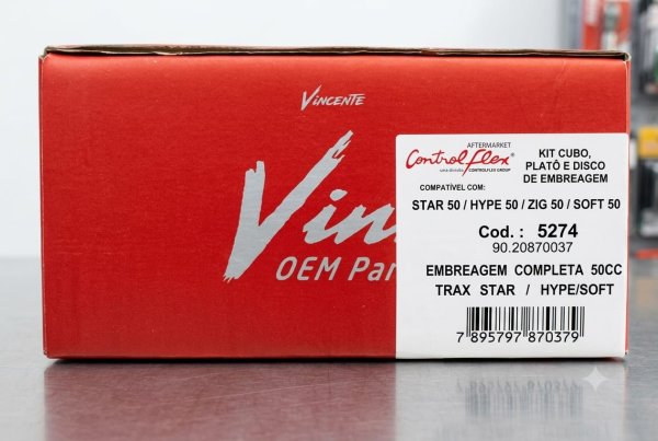 oferta Kit Cubo Platô E Disco De Embreagem da empresa São José - Loja de Peças para Motocicletas