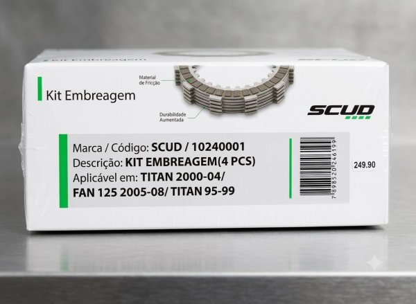 oferta Kit Embreagem Titan 2000/04- Fan 125-2005/08-Titan 95/99 da empresa São José - Loja de Peças para Motocicletas