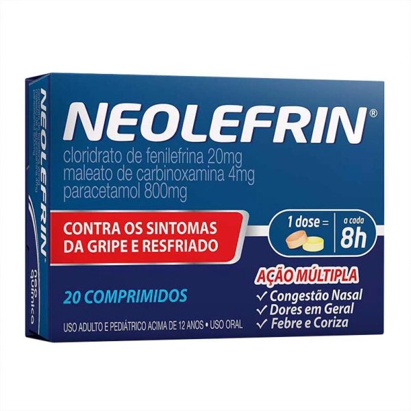 oferta Neolefrin Com 20 da empresa Drogaria Campos