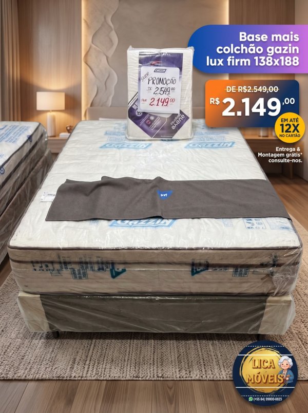 oferta Colchão Casal Premium – Conforto E Qualidade da empresa Lica Móveis - Amaro Barreto