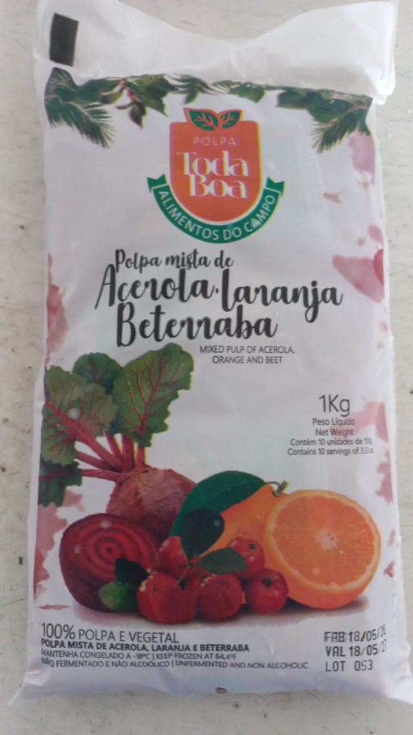 oferta Acerola c. Laranja e Beterraba da empresa Pedro Água Mineral