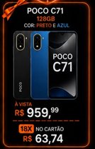 oferta POCO C71 da empresa Smart Cell Eletrônicos - A Original