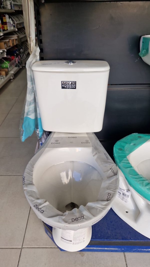 oferta Bacia Acoplada 3/6L - Deca da empresa Santos Material de Construção