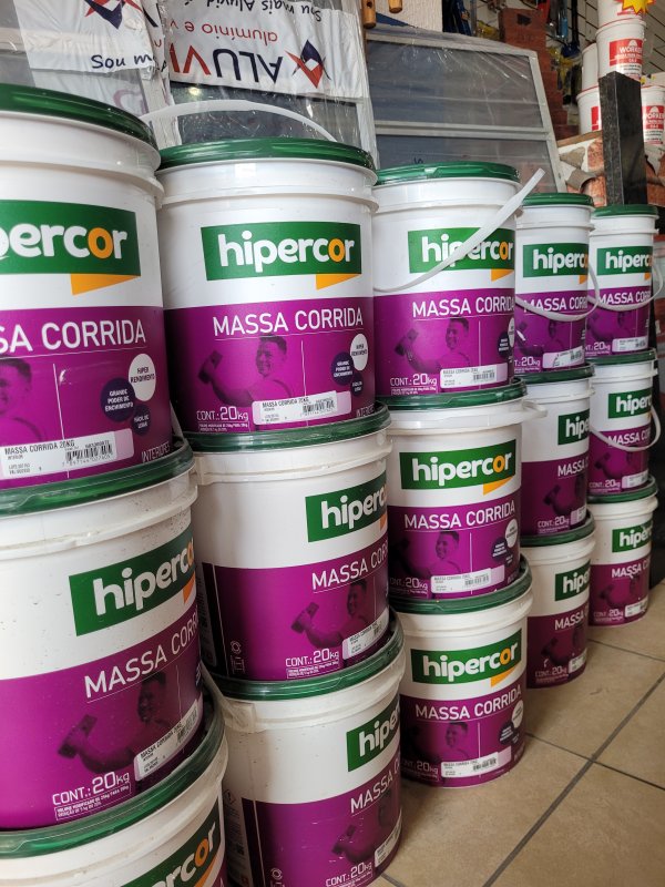 oferta Massa Corrida da empresa Vale Da Construção Elétrica e Hidráulica