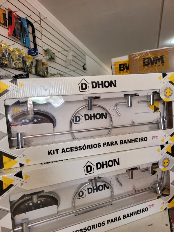 oferta Kit Acessórios Para Banheiro da empresa Vale Da Construção Elétrica e Hidráulica