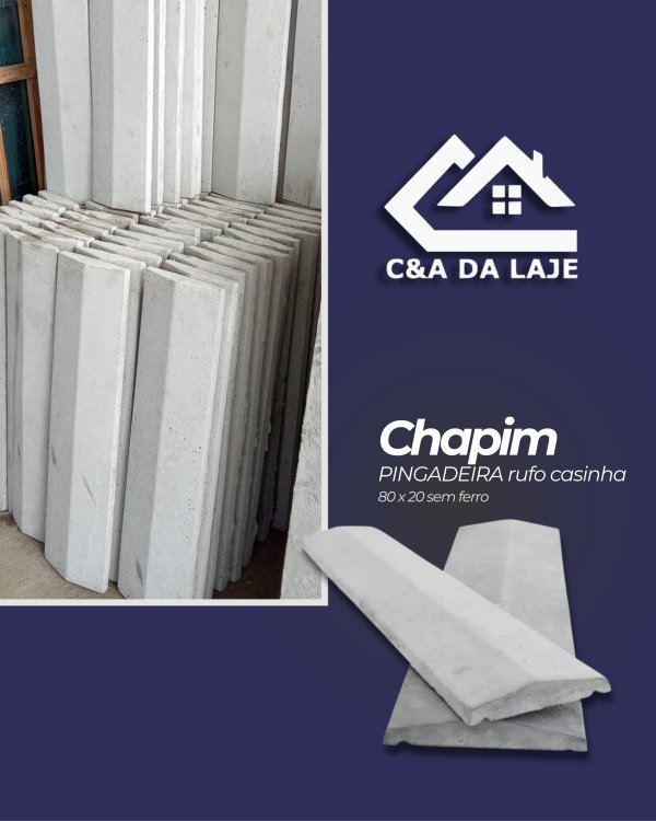 oferta Chapim da empresa Cia das Lajes