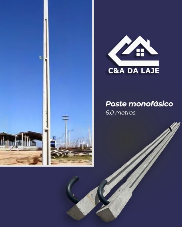 oferta Poste 6,0M da empresa Cia das Lajes