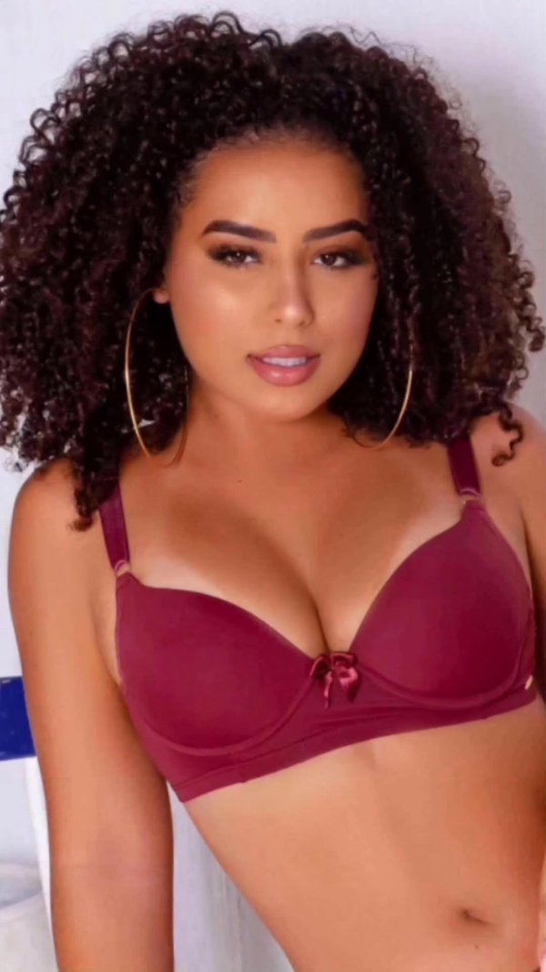oferta Sutiã Com Bojo Liso Alça Reforçada da empresa Bela Morena - Moda Feminina Plus Size