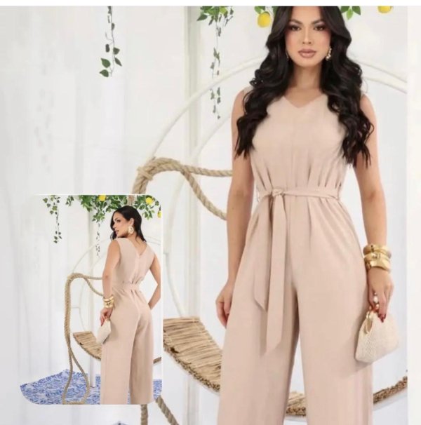 oferta Macacão longo da empresa Linda Mulher | Roupas Unissex - Extremoz