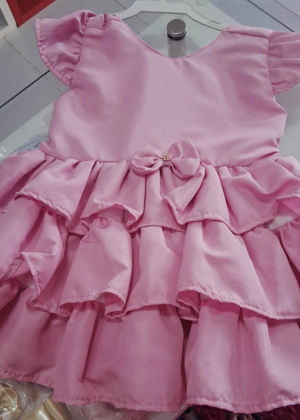 oferta Vestido festa da empresa O Mundo da Moda Infantil