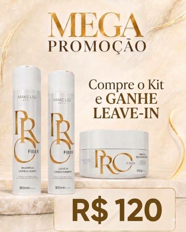 oferta Kit PRO Fiber da empresa Bella Studio