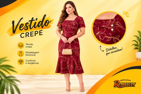 oferta Vestido da empresa Empresarial Renascer