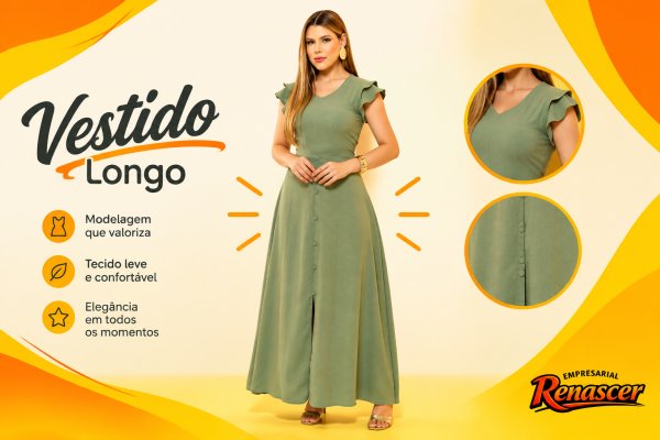 oferta Vestido da empresa Empresarial Renascer