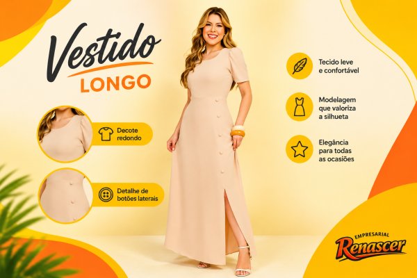 oferta Vestido da empresa Empresarial Renascer