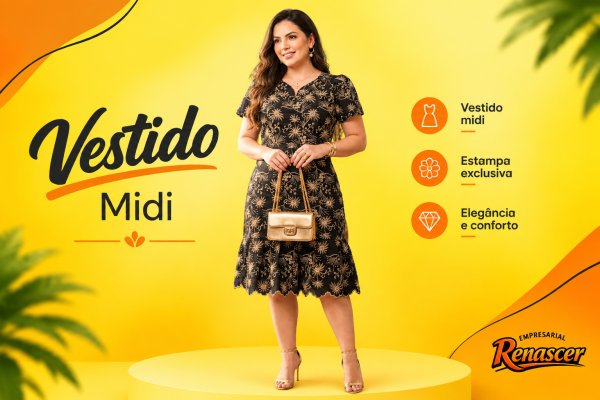 oferta Vestido da empresa Empresarial Renascer