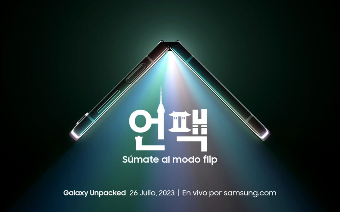 Galaxy Unpacked julio de 2023: Súmate al modo Flip