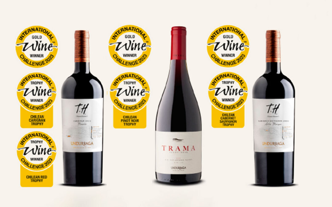 Viña Undurraga obtiene los puntajes más altos de Chile en International Wine Challenge 2023