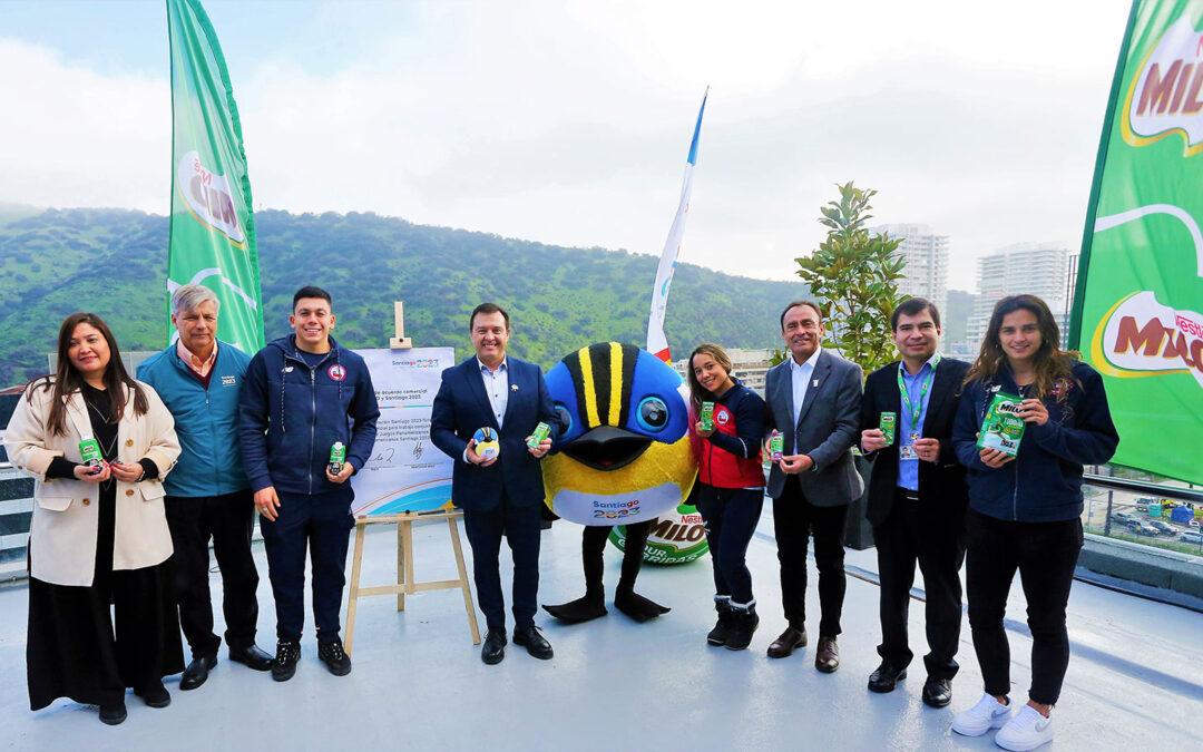 Milo se suma como auspiciador oficial de los Juegos Panamericanos y Parapanamericanos Santiago 2023
