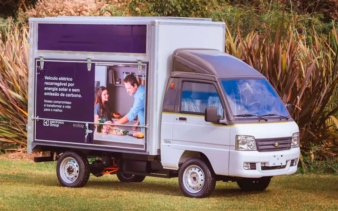 Electrolux Group amplía su flota de camiones eléctricos para realizar entregas 100% sustentables