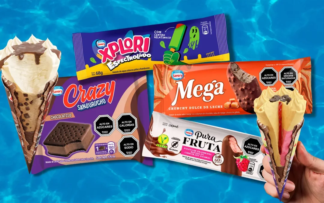 ¡Savory presenta sus 9 innovaciones de helados para la temporada 2023 – 2024!