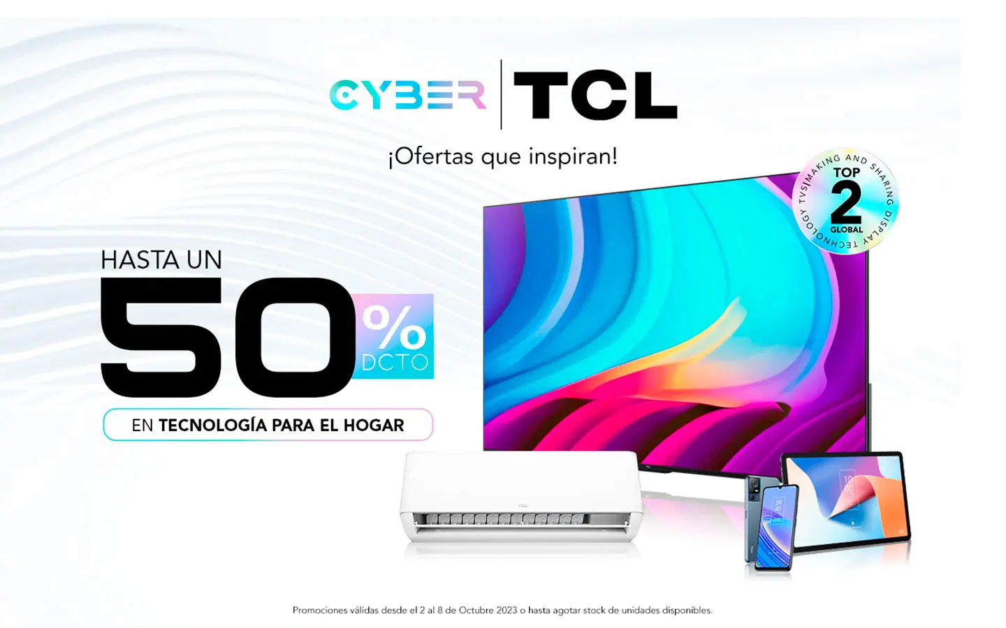 Ofertas que Inspiran, no te quedes fuera del Cyber TCL