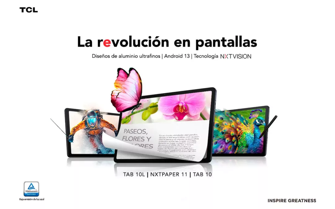 Nueva tecnología NXTPAPER 2.0 y Tablets como segundo monitor
