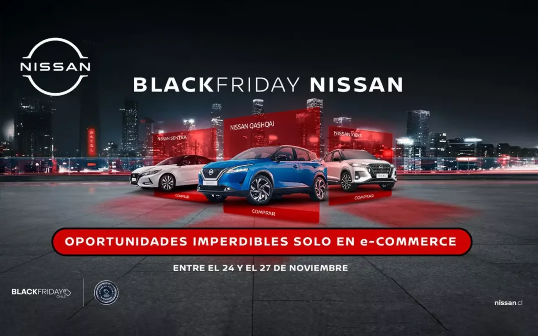 Nissan Chile se suma al Black Friday con ofertas imperdibles