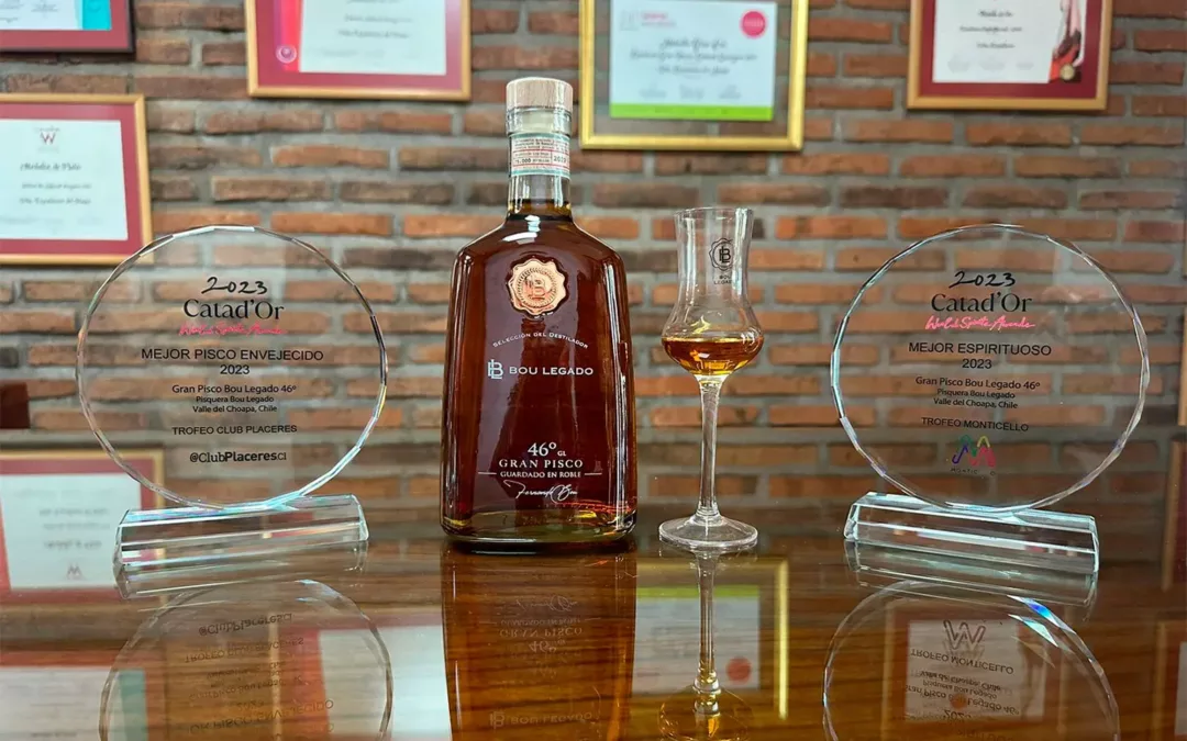 ¡Del viñedo a la gloria!: Gran Pisco Bou Legado 46º gana el corazón de los expertos internacionales