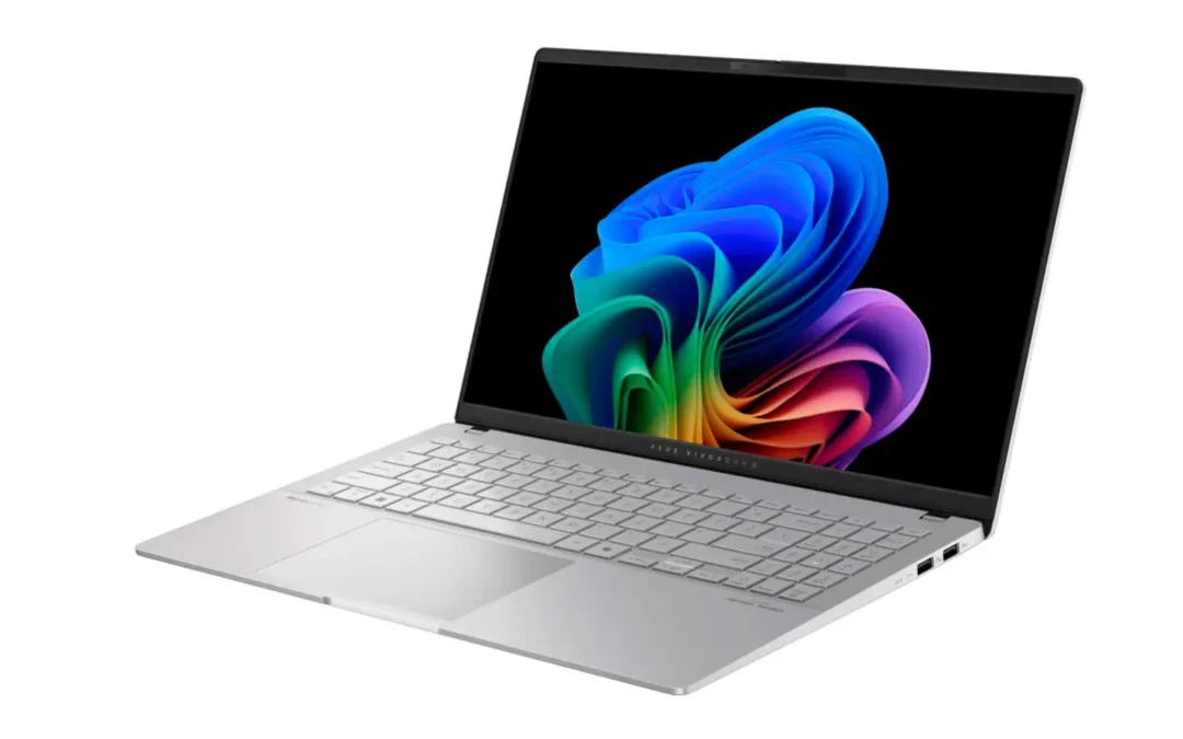 ASUS presentó Vivobook S 15, su primer PC Copilot+, con  IA de Windows 11