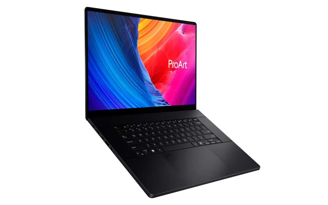 Una potente laptop de 16” con 1,1cm de grosor lidera el portafolio de ASUS