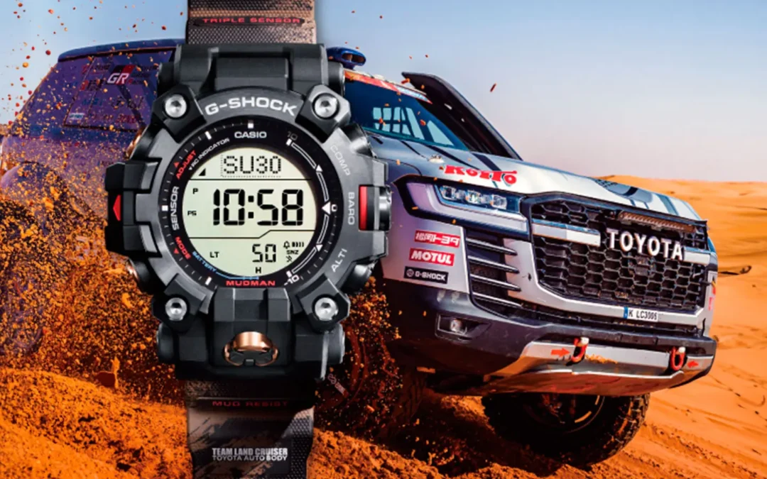El reloj de G-SHOCK que desafía las condiciones del Rally Dakar