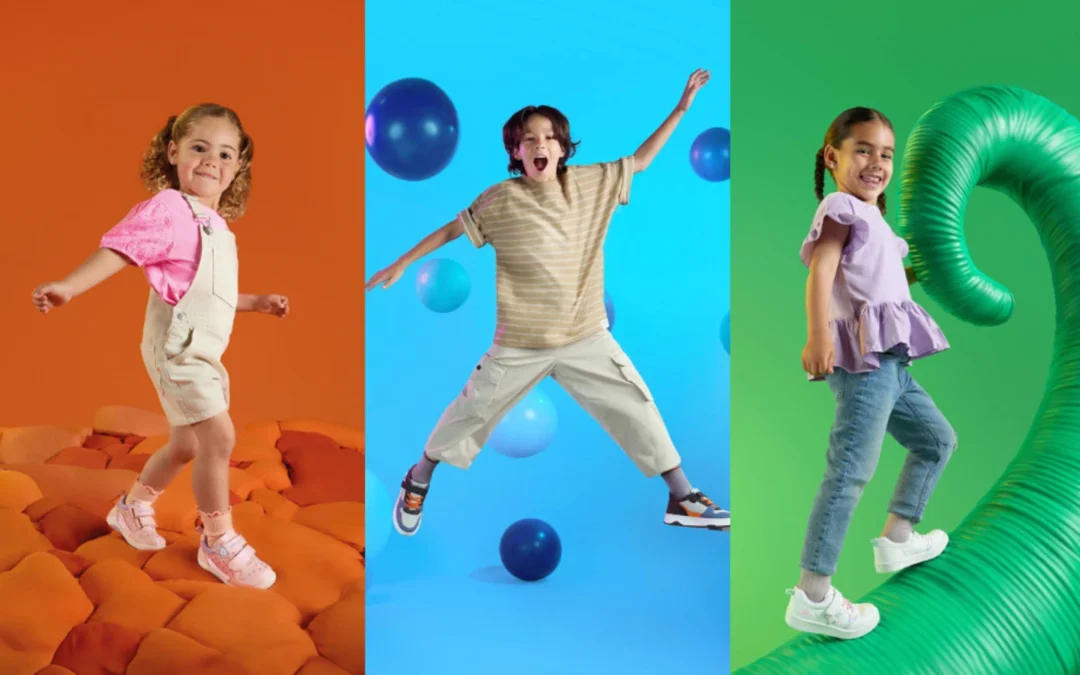 Las zapatillas de Bubblegummers están pensadas para acompañar cada fase de l@s niñ@s