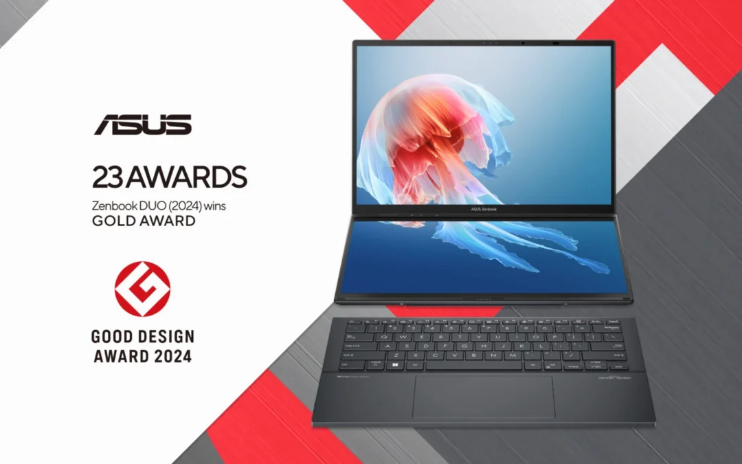 ASUS recibió 23 galardones en los Good Design Awards 2024