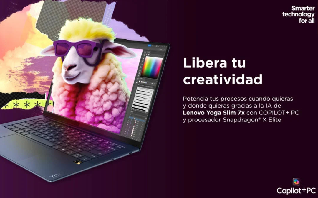 Lenovo presentó la Yoga Slim 7x, primer laptop Yoga con procesador Qualcomm