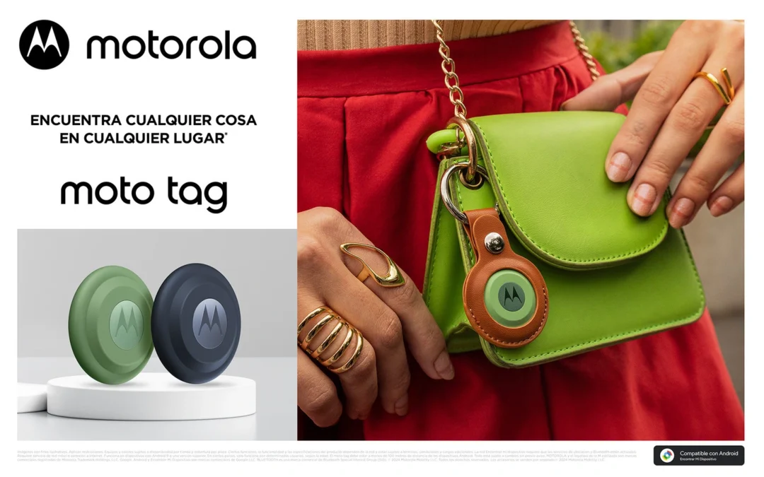 Adiós objetos perdidos: Motorola lanza en Chile el moto tag
