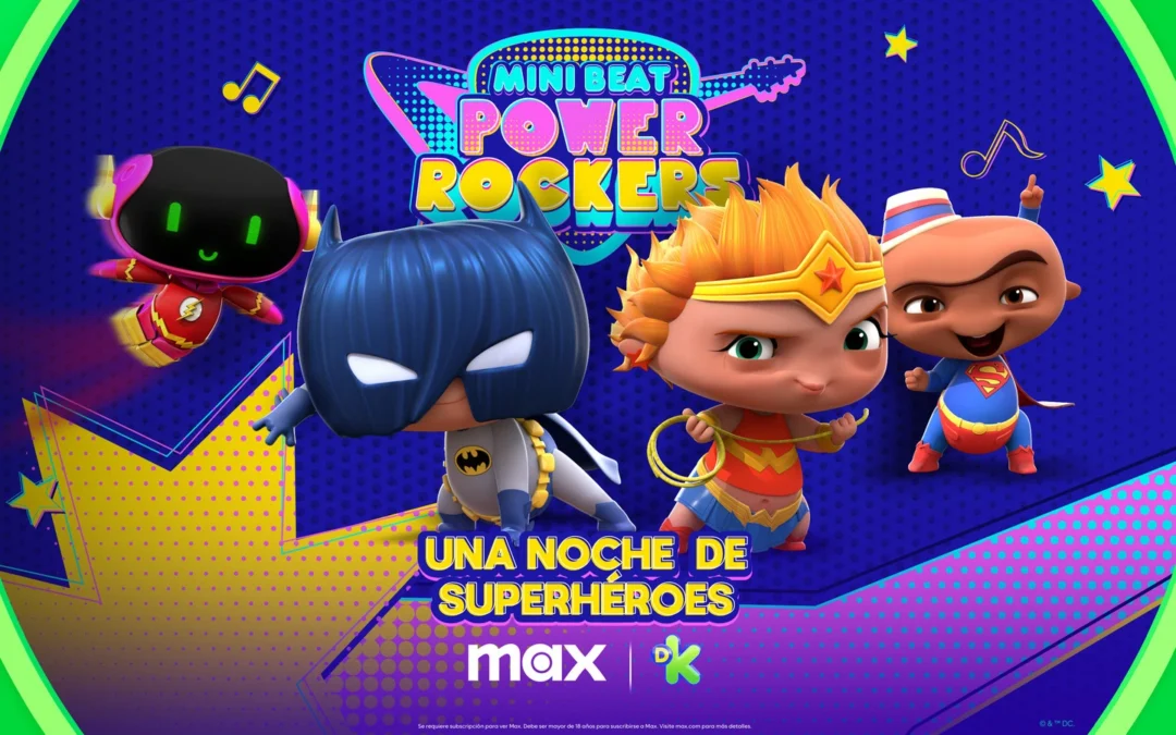 Mini Beat Power Rockers entran en acción en el especial Una Noche de Superhéroes